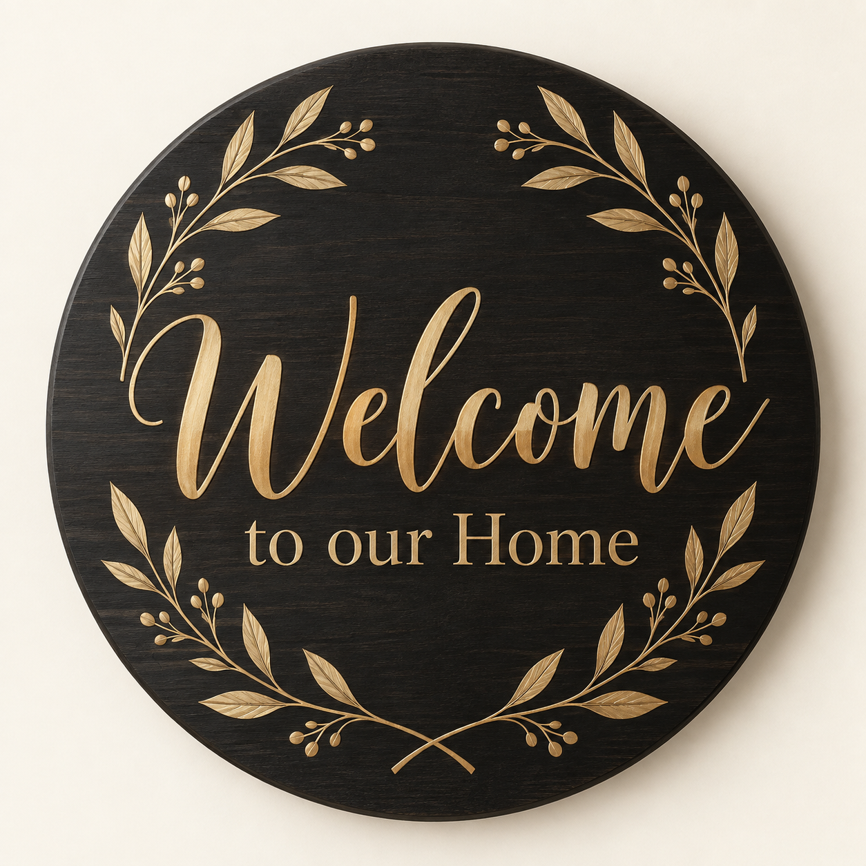 Welcome Sign design example